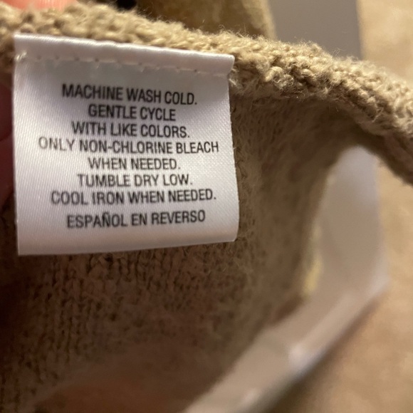 Tan open cardigan - Picture 4 of 4